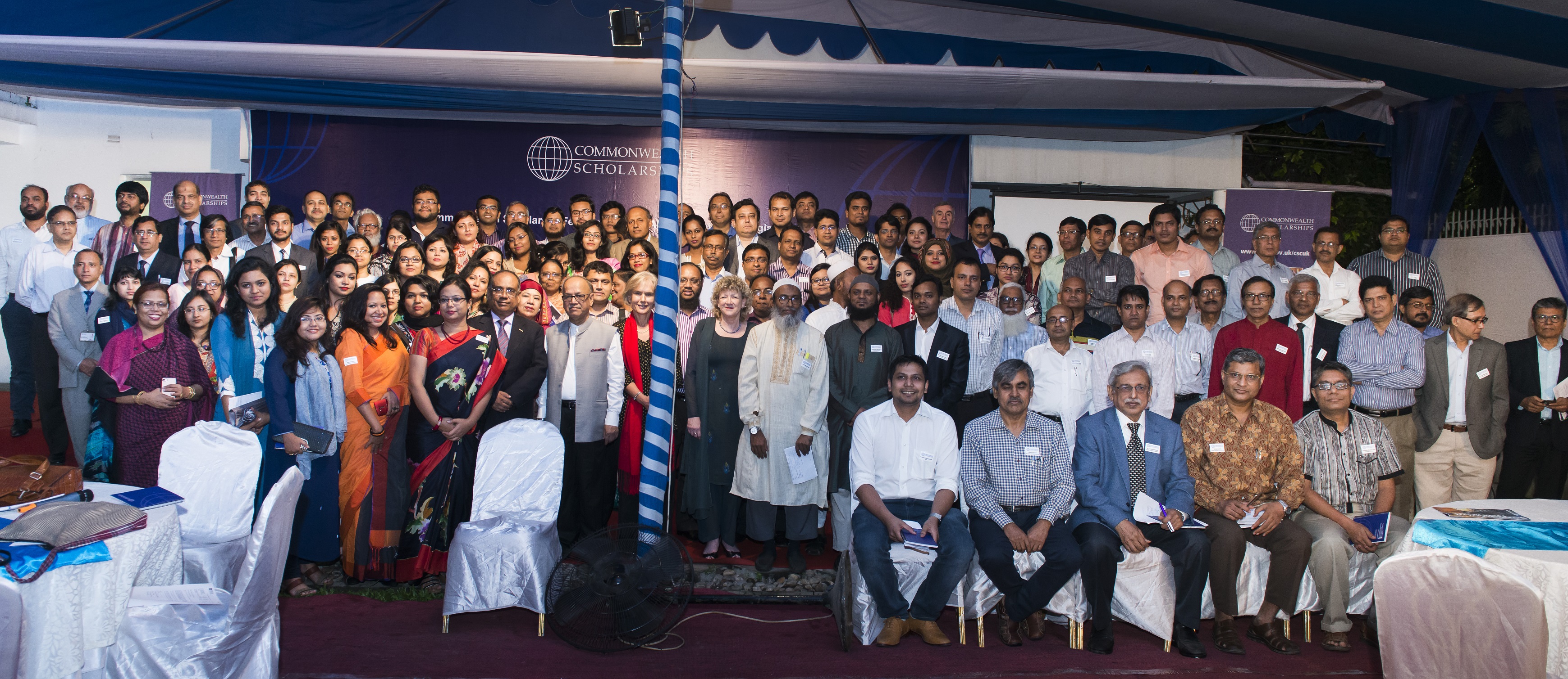 Mohammad Samawat Ullah (Shofol), Managing Director, at the Commonwealth Alumni Association of Bangladesh meet and greet