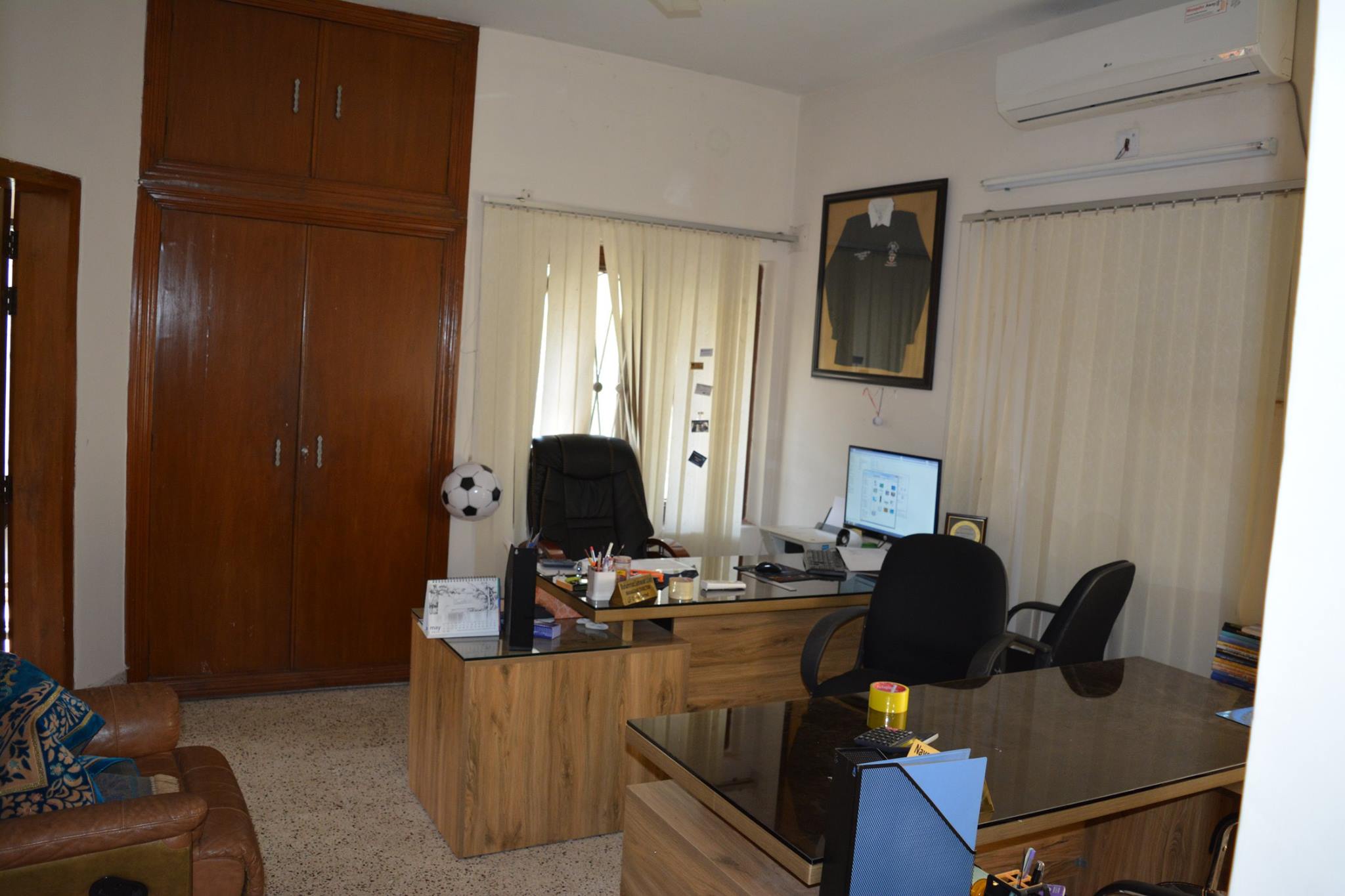 A glimpse of the Olivine office