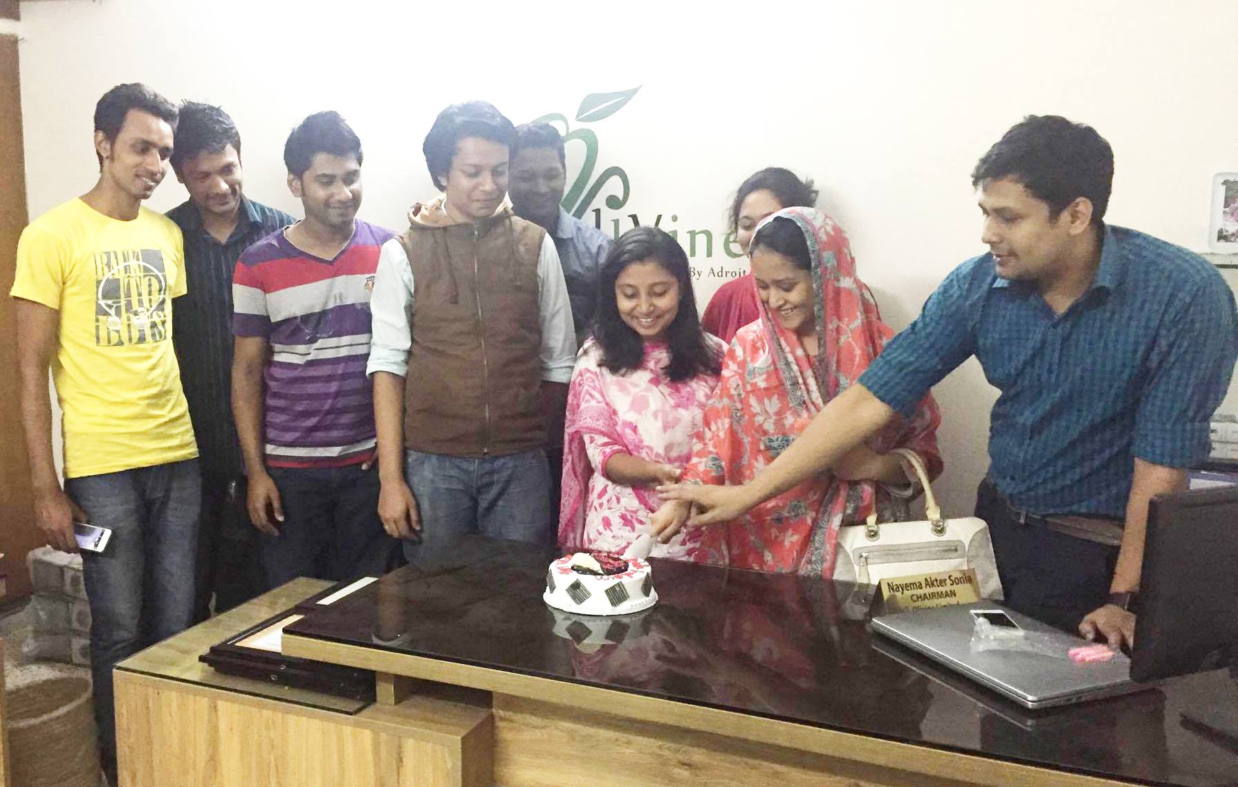 Birthday celebration of an oGenius team member