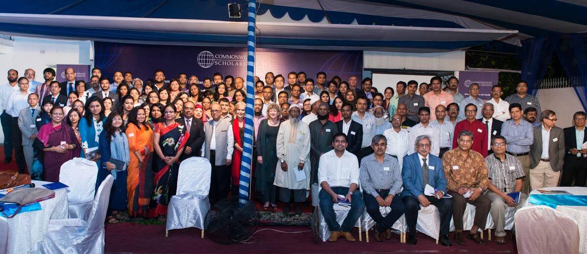 At Commonwealth Scholars Meet, British Council, Dhaka